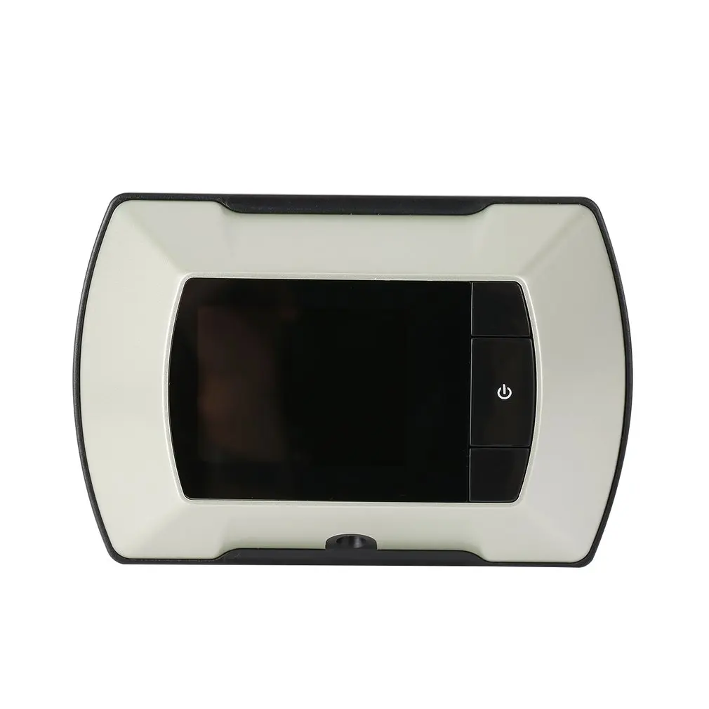 High Resolution 2.4" Video-eye Visual Monitor 100 Degree View Angle Wireless Door Peephole Camera White Video Peephole