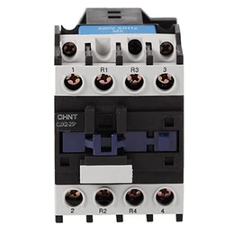 Original CHINT CJX2-2508 2NO 2NC 25A 220V Rail Mount Contactor Industrial Electric Contactor CJX2 2508