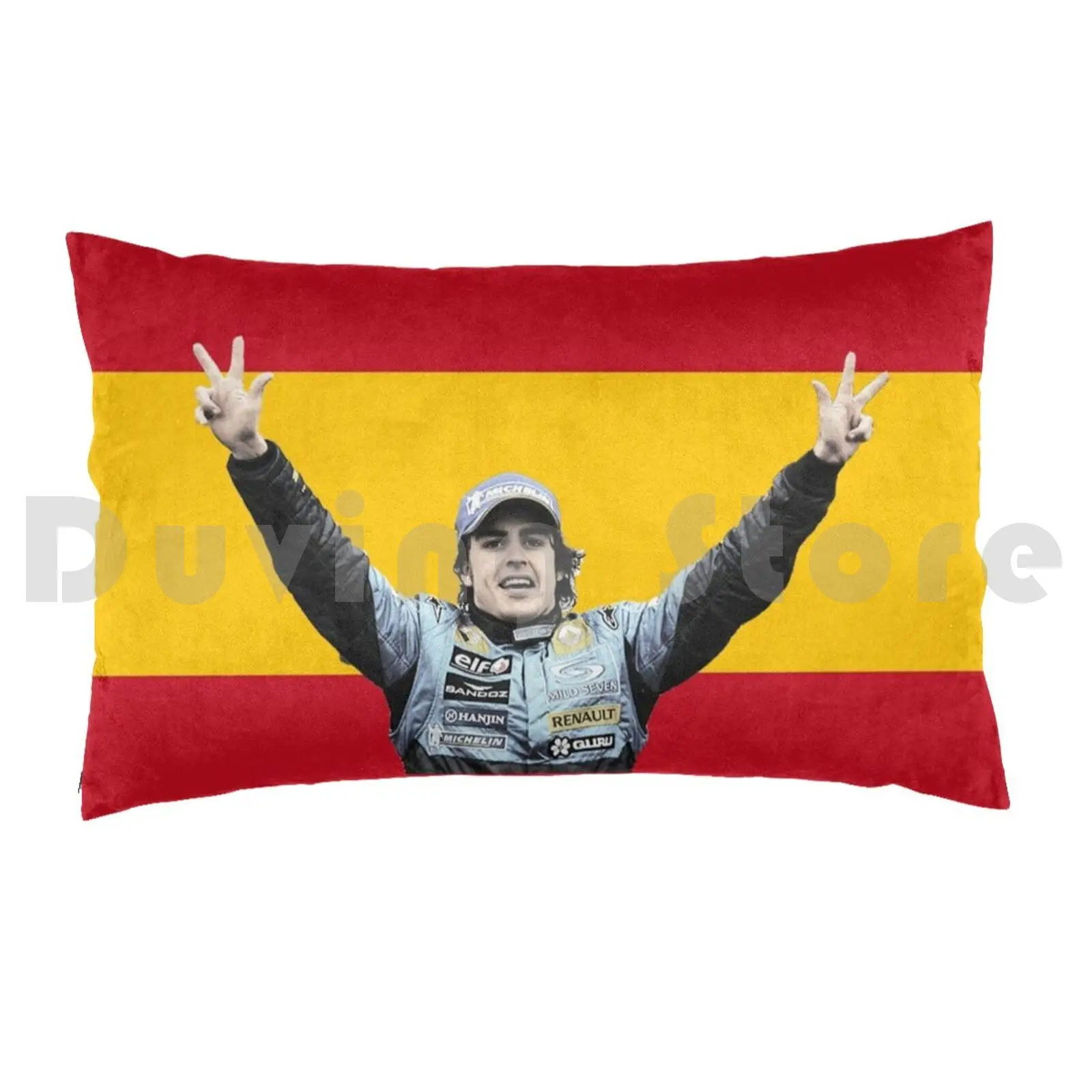 Spain / Pillow Case DIY 50*70 Motorsport Sport