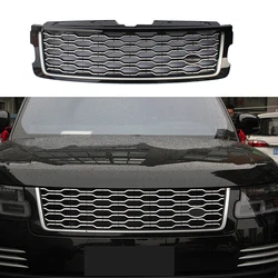 Modified For Range Rover Racing Grill For Range Rover Vogue L405 2018 2019 2020 Front Bumper Mesh Cover Grills Radiator Grille