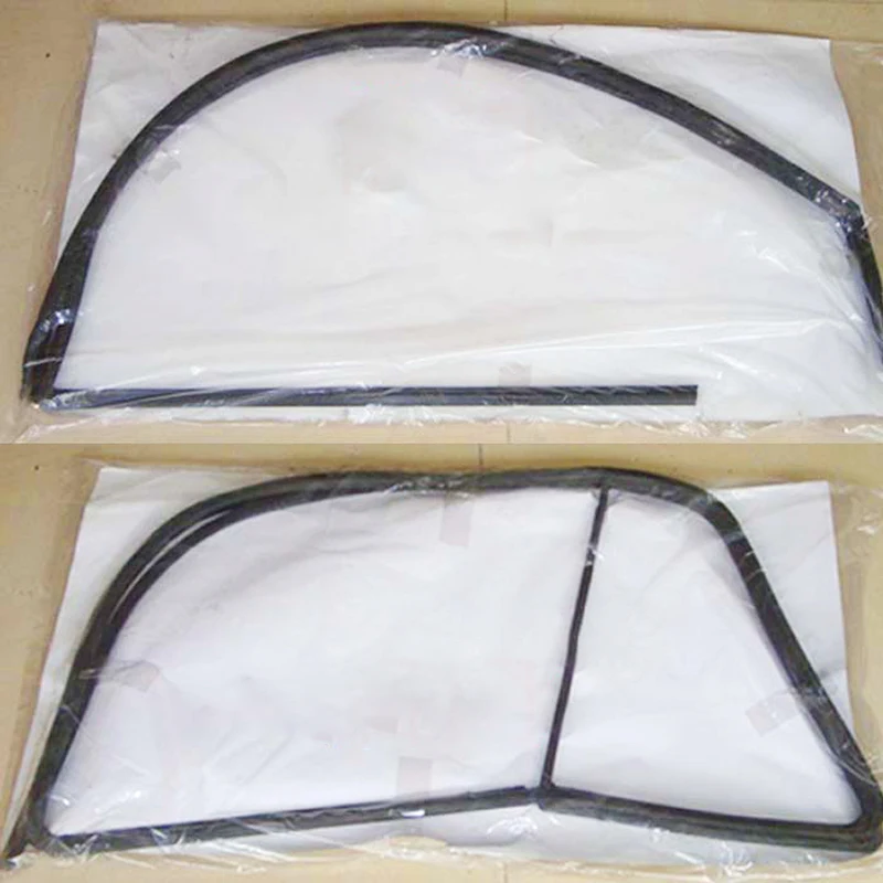 For vw old Jetta 2 golf window seals waterproof retaining rail rubber glass mud tank weatherstrip Sealed Strips Car Accessories