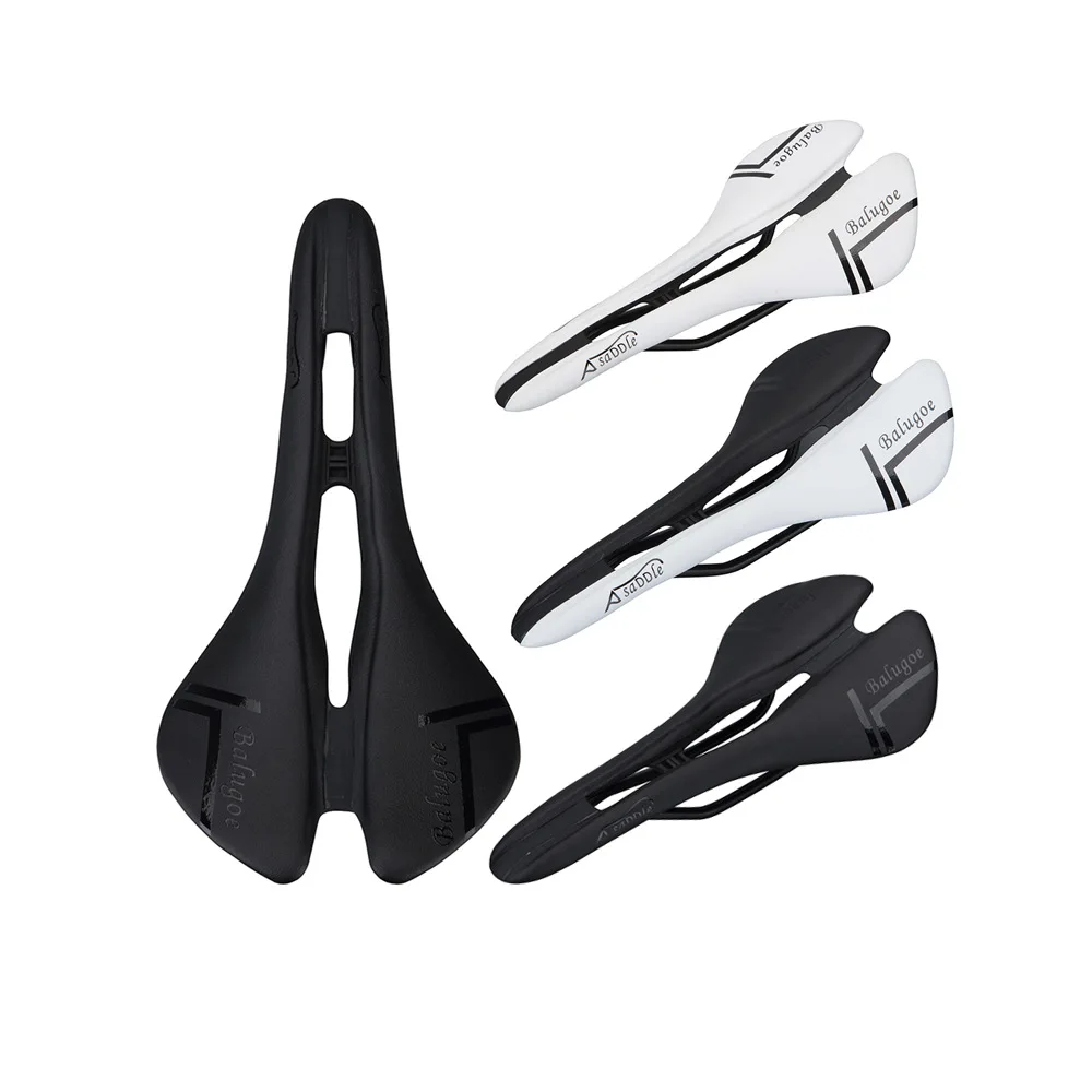 BALUGOE Race Bicycle Selle Bike Saddle Road Bicycle Saddle Mountain comfortable lightweight Soft Cycling Seat MTB Bike Saddl