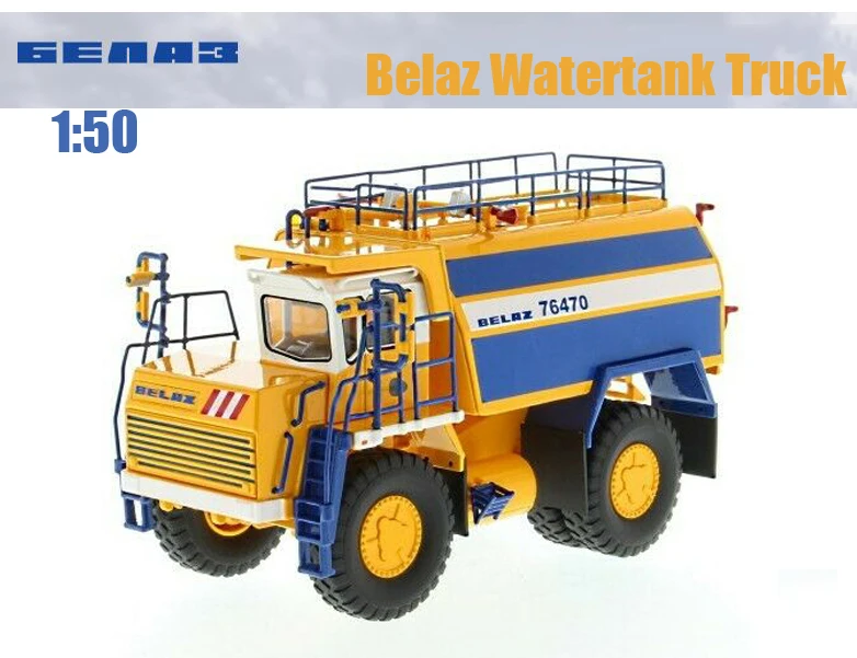 

Новинка, масштаб 1/50, 1:50, Belaz 76470, грузовик-Автоцистерна из сплава, модель Советского Союза, игрушки для коллекции, подарок от бренд Diecast Masters