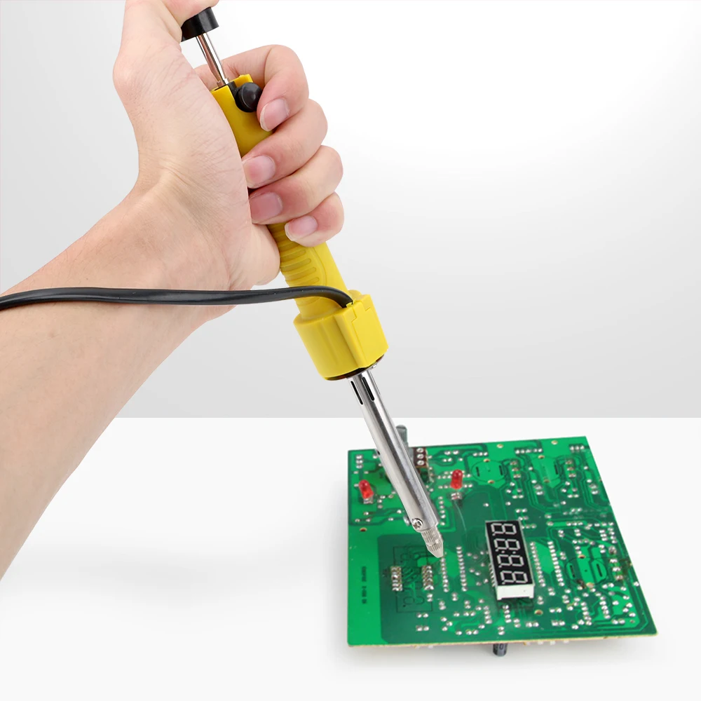 High Quality 2in1 30W 220V Soldering Iron PCB Solder Sucker Desoldering Vacuum Pump Welding Tool