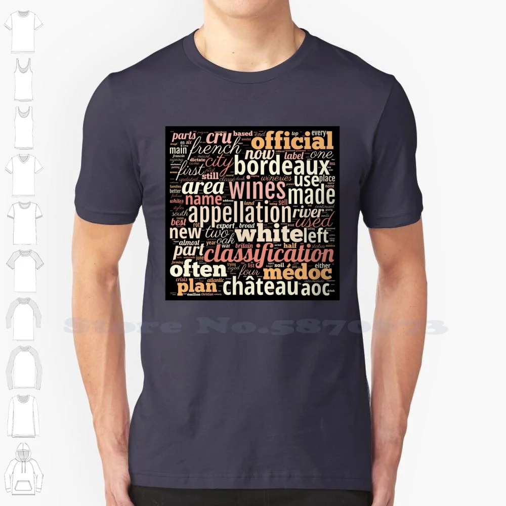 Wine-Typographic Composition-Hd-9 100% Cotton T-Shirt Letsgroovebaby Lets Groove Baby White Wine Champagne Glitter Crémant Red