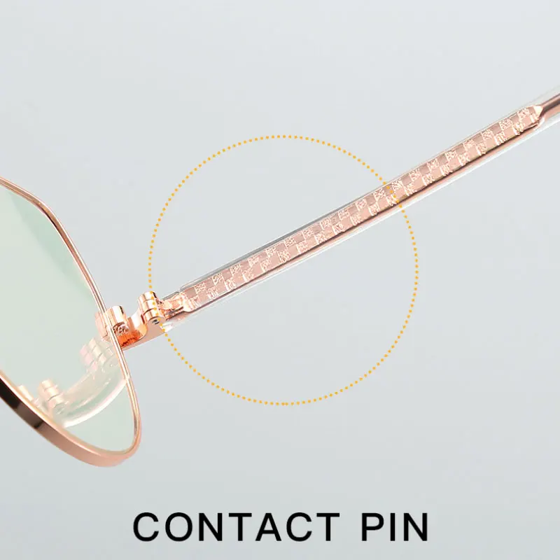 Fashioin-Monture de lunettes en alliage à jante complète pour femmes, lunettes optiques pour femmes contrevenants, lunettes, nouveauté