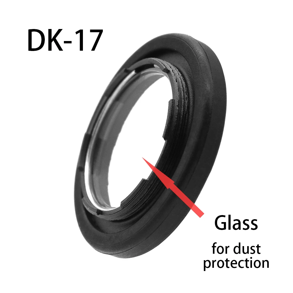 New DK-17 Viewfinder Eyepiece with glass for Nikon D2 / D3 Series, D700, D500, D4, D5, D6, Df, D800, D800E, D810, D850