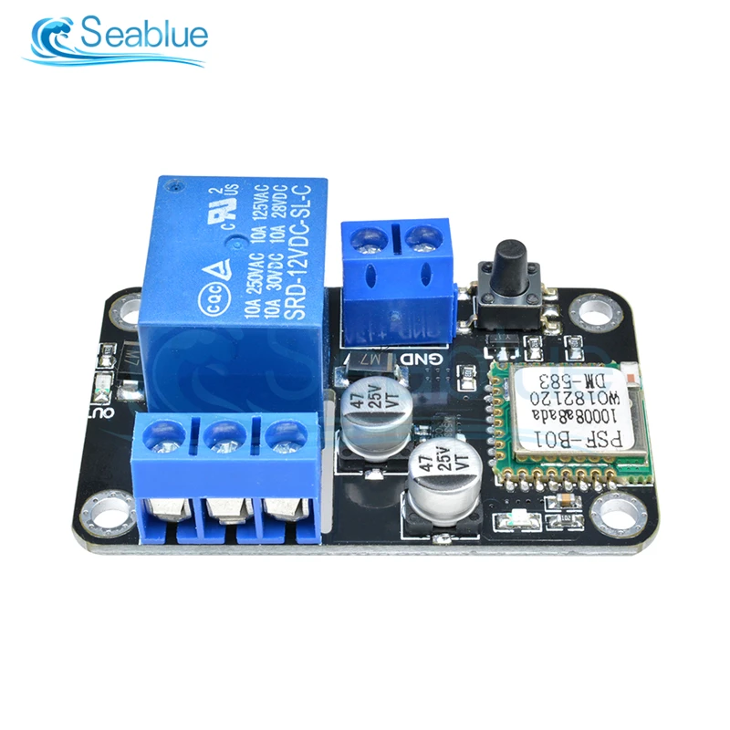 DC 12V ESP8285 WiFi Wireless Delay Switch Cycle Time Timer Relay Module Self Lock For IOS Smart Switch Home For Android App