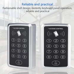 RFID 125KHz Standalone Access Control Keypad EM Card Reader Door Access Control System Door Lock Opener Keyboard System 1500User