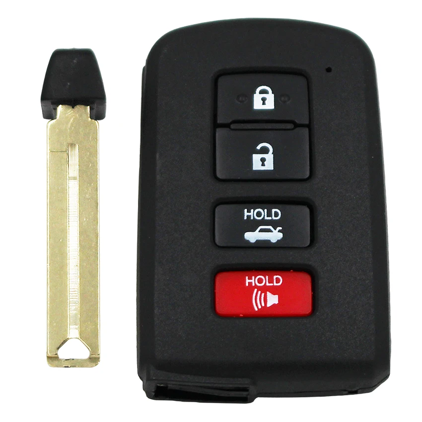 4 Button Keyless Go Smart Remote Key 315MHz 8A Chip for Toyota Camry Corolla Avalon FCC ID HYQ14FBA Board 0020 TOY12