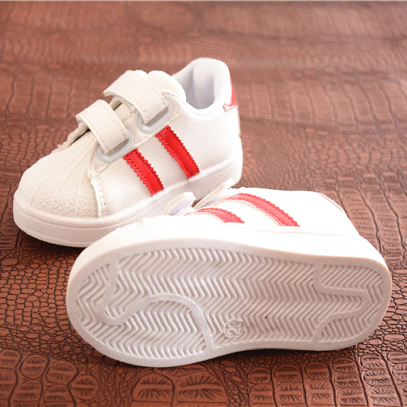 Children Shoes Girls Boys Sneakers Running Antislip Soft Bottom Comfortable Kids Toddler Casual Flat Sports White Shoes