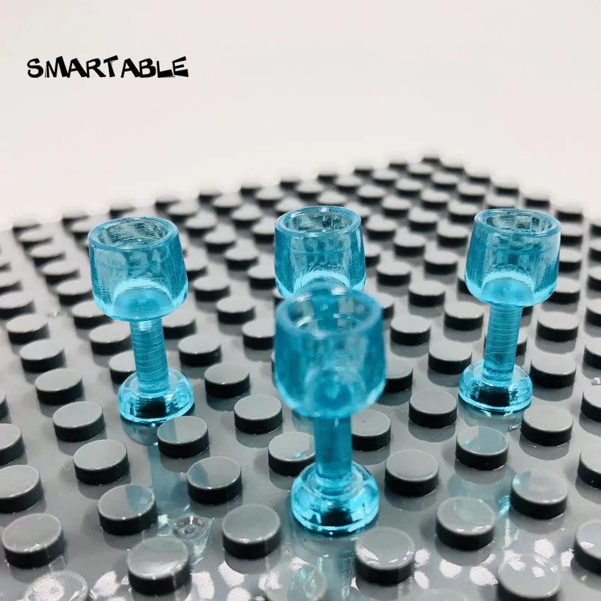 Blocs de construction transparents, gobelet intelligent, pièces MOC, jouets pour enfants, figurines compatibles avec les grandes marques City 33061, 100 pièces/lot