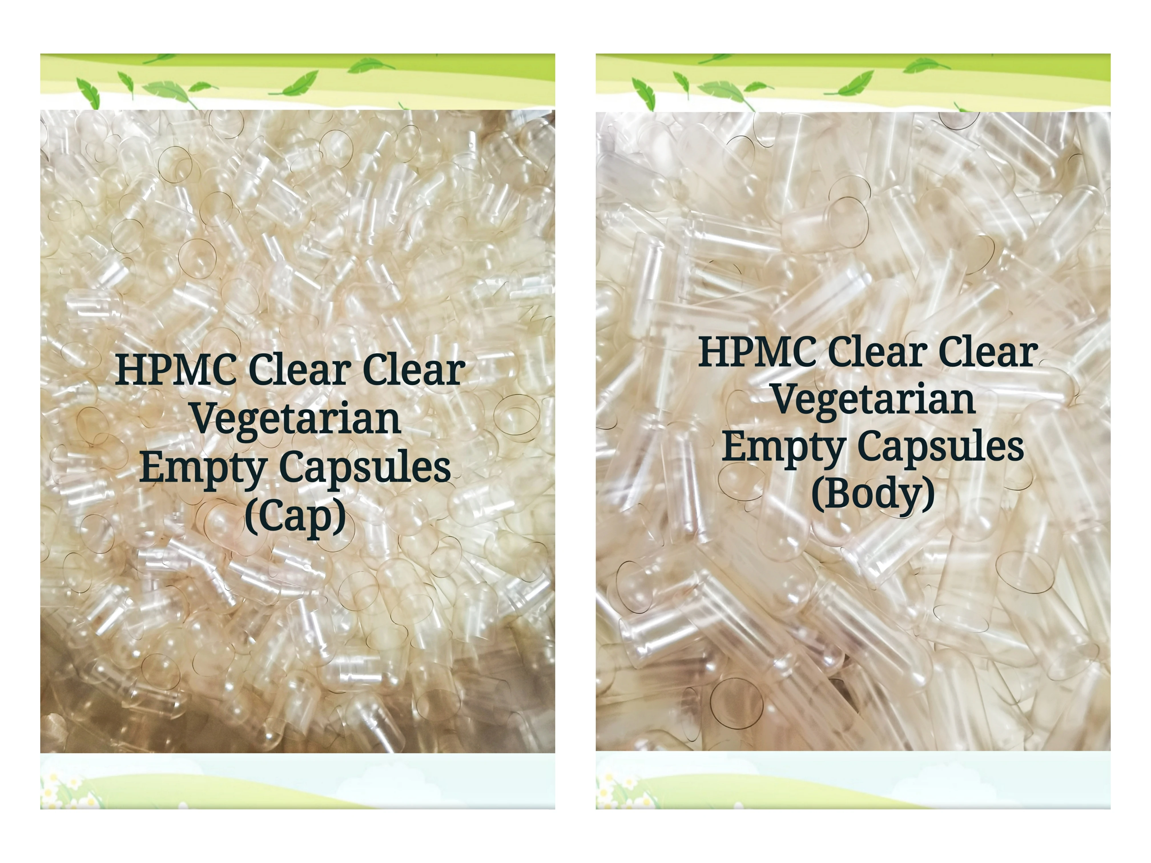 00# HPMC Empty Capsules  5000pcs! Clear,White colored! Joined or Seperated HPMC Vegetable empty capsules,vegetarian capsules!