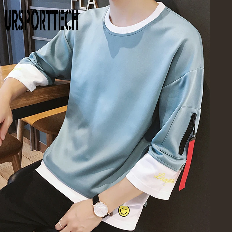 URSPORTTECH 2024 New Style Summer Men T-shirt Tops Harajuku Print Tshirt Dance Tee Shirt Clothes Casual O Neck Male Tees Tops