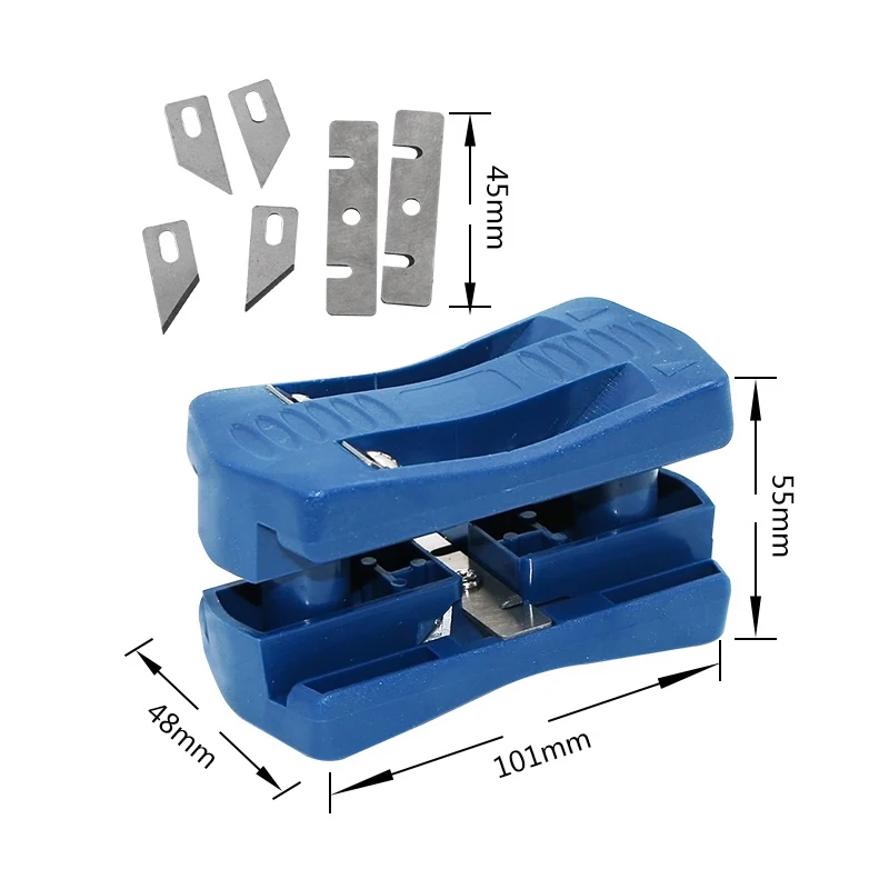 Aplicadora de bandas laterales de madera, recortadora de doble filo, recorte de cola Manual, herramienta de carpintería, Hardware de carpintero