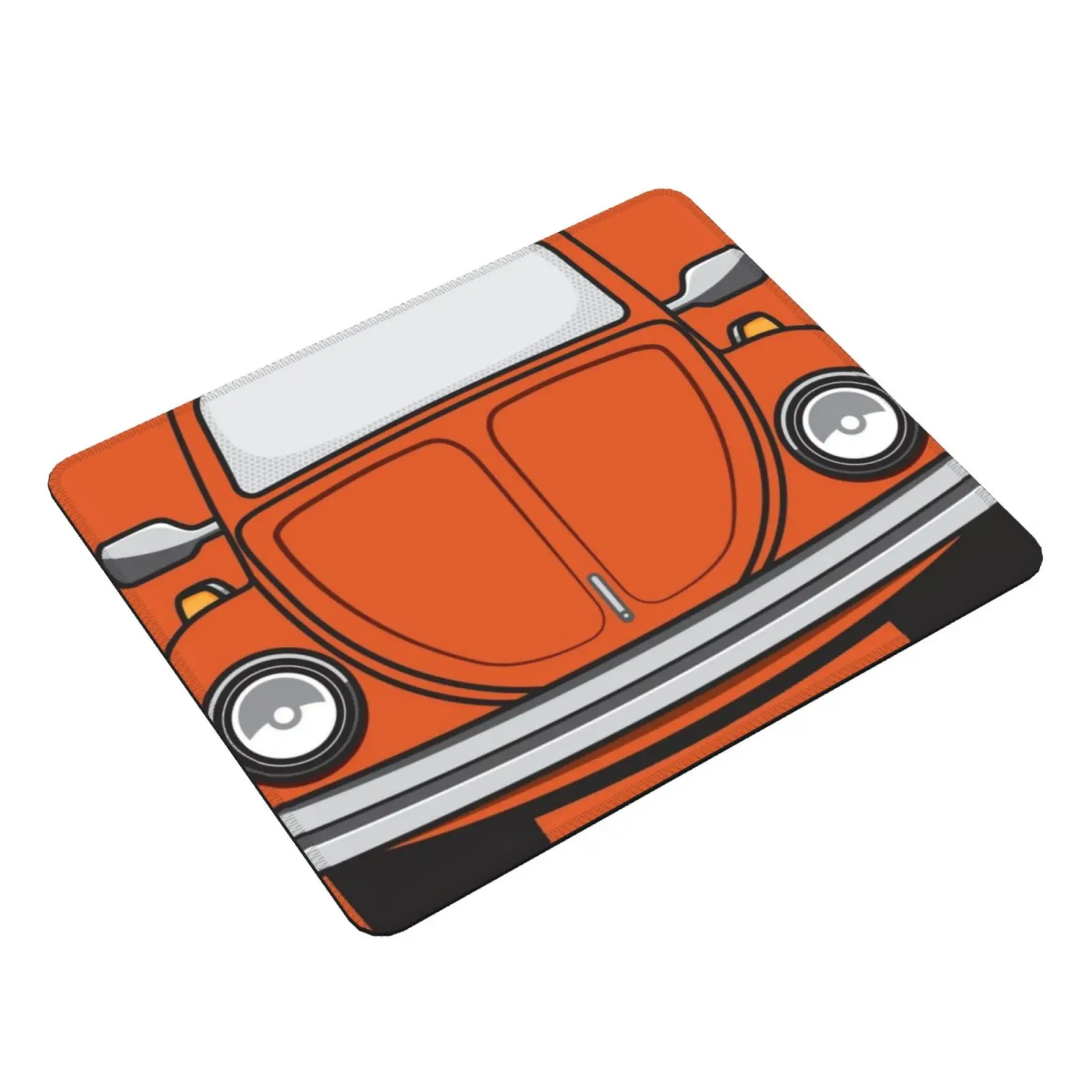 Color Me Super Beetle ( Bright Orange ) Mouse Pad DIY Print Super Beetle 70s 1970s Bug Car Automobile