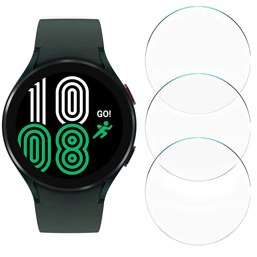 (1/2/3/4/5) قطعة الزجاج المقسى ساعة لسامسونج غالاكسي ساعة 4 42 مللي متر 46 مللي متر حامي الشاشة فيلم ل ساعة 4 40 44 مللي متر SmartWatch