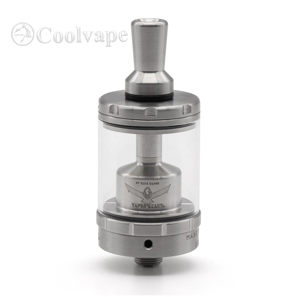 

Испаритель Vapor Giant MTL rta с перестраиваемым баком, 23 мм, одна катушка 3,3 мл, rta 316ss с AFC (0,8/1,0/1,2 мм)