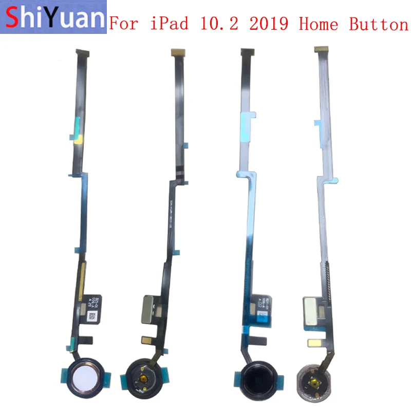 Fingerprint Sensor Home Button Flex Cable Ribbon For iPad 10.2 2019 A2197 A2200 A2198 Touch Sensor Flex Replacement parts