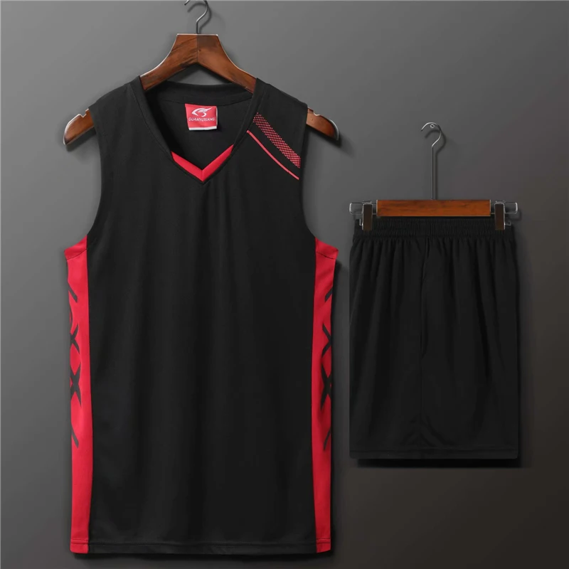 Men Women Volleyball Jersey 2 Pcs Vest+Shorts Competition Running Kits Track and field Sportswear Jogging Basketball Uniform