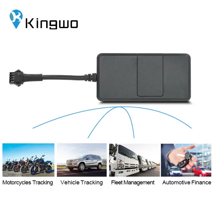 Kingwo new Factory price GPS tracker NT01E car tracking device with relay ACC detection real time tracking