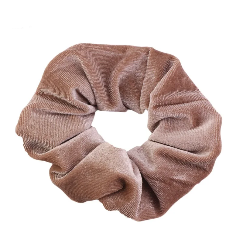 Koreanische Samt Haar gummis Haar gummis Zubehör elastische Haar bänder Haare – Detail 13