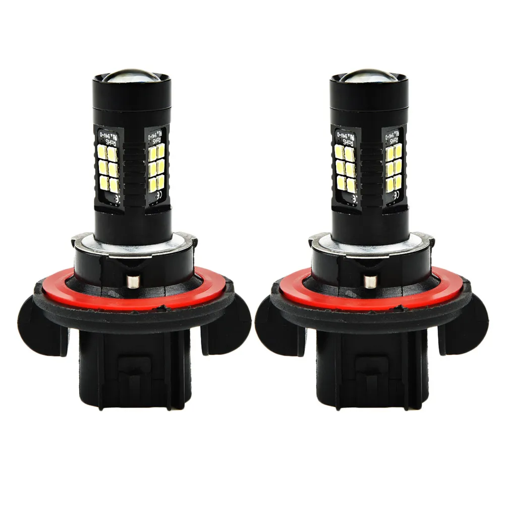 2x 9008 H13 Super White LED Headlight Bulbs 6000K DC 9V-30V 100W High Quality Car Light For Honda 420 2007-2012