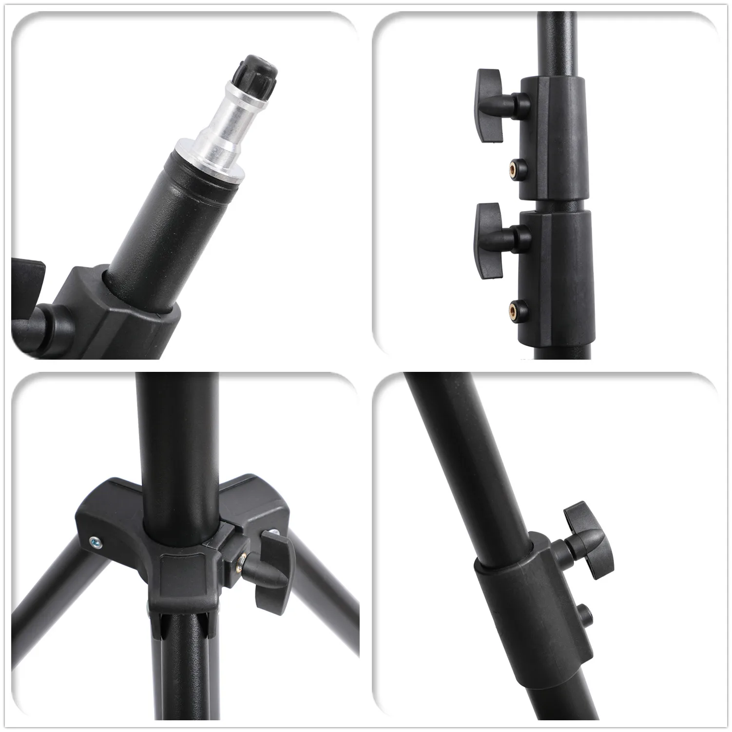 280cm Lacyfans Photo Heavy Duty Rack Video Studio Tripod Big Strong Support Stands For Photography Softbox LED Flash Spot lamp