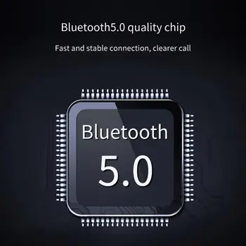 JaJaBor藍牙車用套件,免持揚聲器,無線連接,帶麥克風,藍牙5.0,自動關機和自動連接 6 最佳銷售 車上藍牙麥克風 - №4