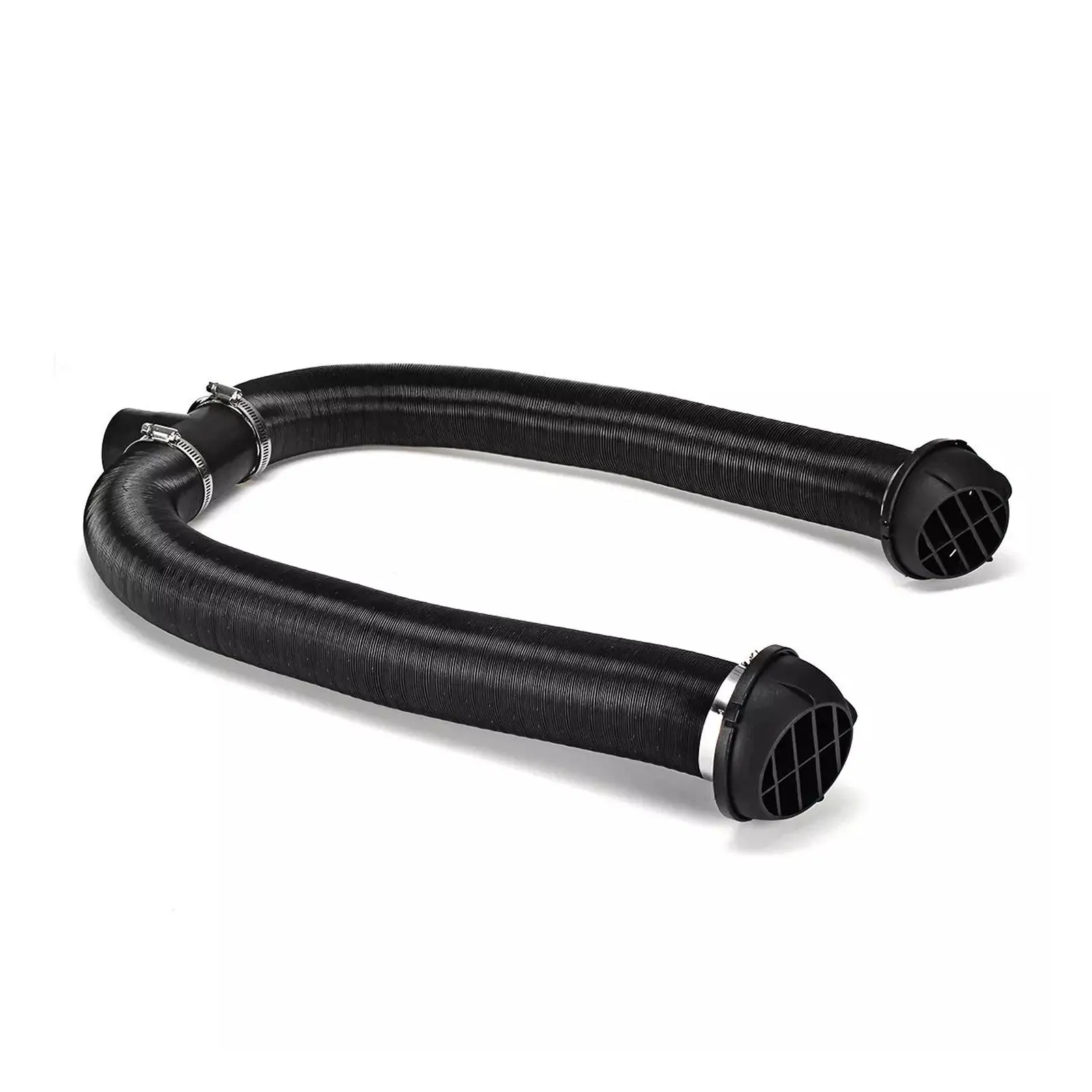 Heater Pipe 75mm Car Auto Heater Pipe Duct T Type Y Warm Air Outlet Vent Hose Clips Set For Heater For Opportune