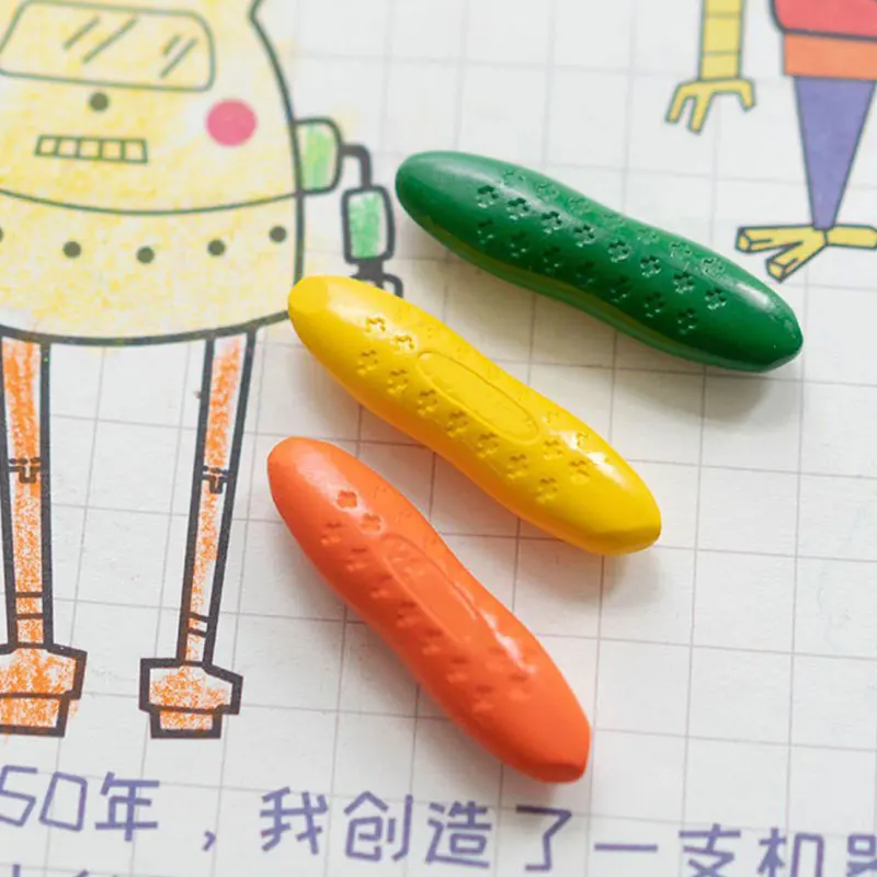 Macaron Peanut Crayons Markers Not Dirty Hand Washable Children Stall Toy Painting Creative Stationery For Artist Manga Marker