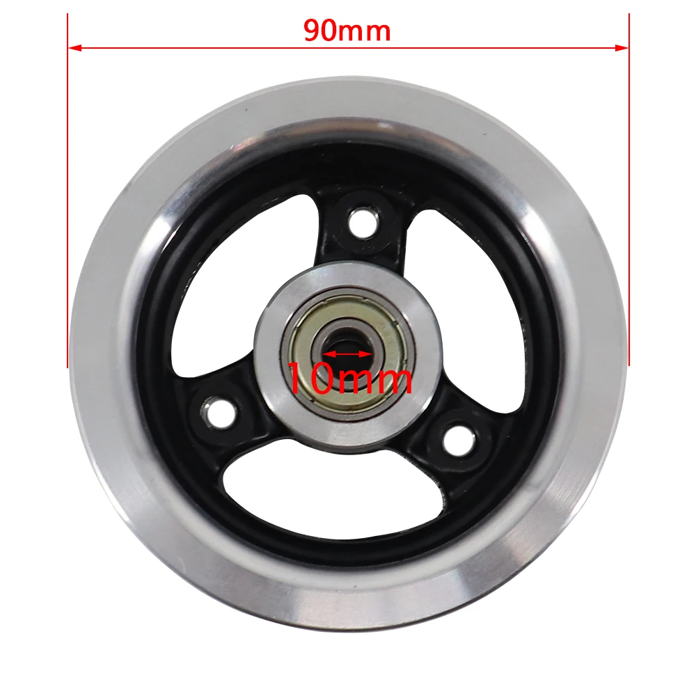 6 Inch Aluminum Alloy Split wheel rim 6X2 Electric Scooter Steel Ring 6x2 Front Wheel Rear Wheel Hub Wheel Rim Accessories