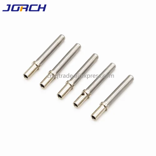 Imagen 2 del producto 50 Uds. Terminales redondos serie DTM 0460-202-20141 0462-201-20141 Terminal sólido de engarce Deutsch de acero inoxidable