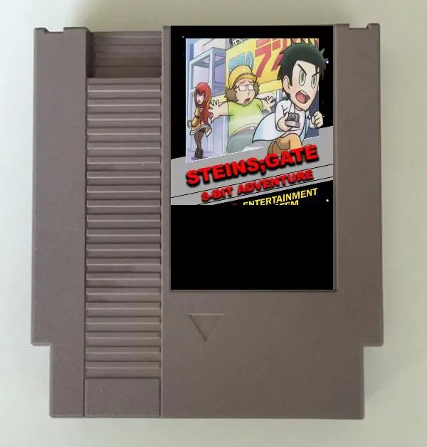 Steins Gate Game Cartridge for NES/FC Console