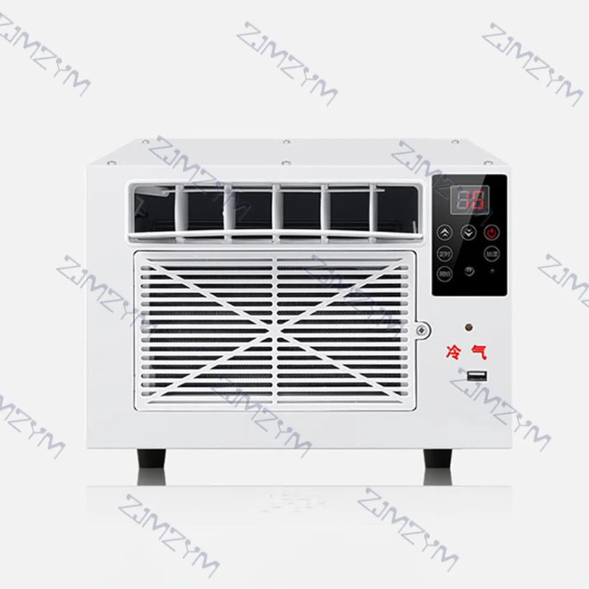 Climatiseur de bureau avec panneau de commande LED, mini climatisation domestique, télécommande, minuterie de 12 heures, 110V, 220V