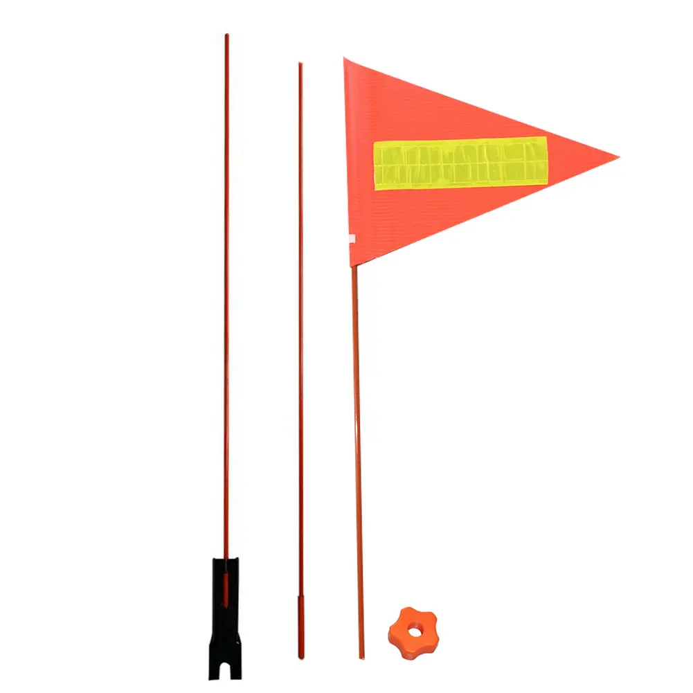 MTB Road Bike Bicycle Safety Flag Children Bike Safety Triangular Flag With Mounting Bracket For Boys Girls Cycling Accessories