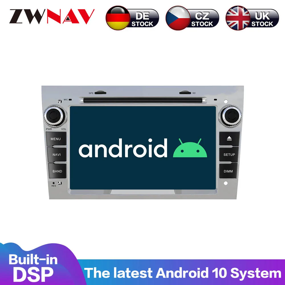 DAB DVD Android 10 2 Din Car GPS Player For Opel Astra H J 2004 Vectra Vauxhall Antara Zafira Corsa C D Vivaro Meriva Veda Radio