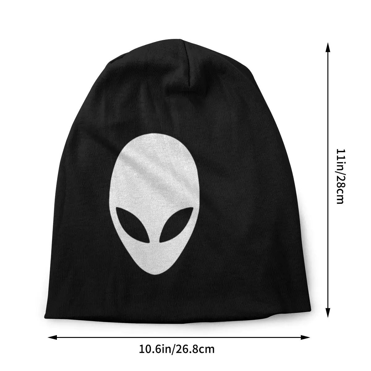 Alien Head Skullies Beanies Xenomorph Hat Hip Hop Street Unisex Caps Adult Dual-use Bonnet Knit Hat