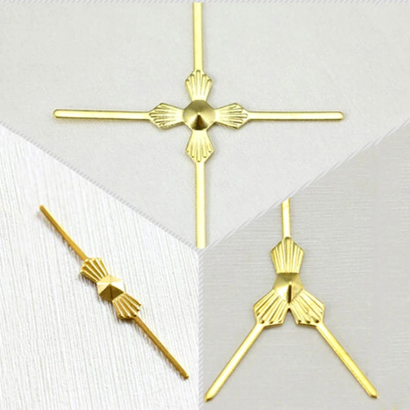 Camal 100PCS GOLDEN/CHROME CHANDELIER LAMP PARTS CRYSTAL BEAD METAL CONNECTOR ---BOWTIE PIN/ARROW PIN/Triangle PIN/Cross PIN