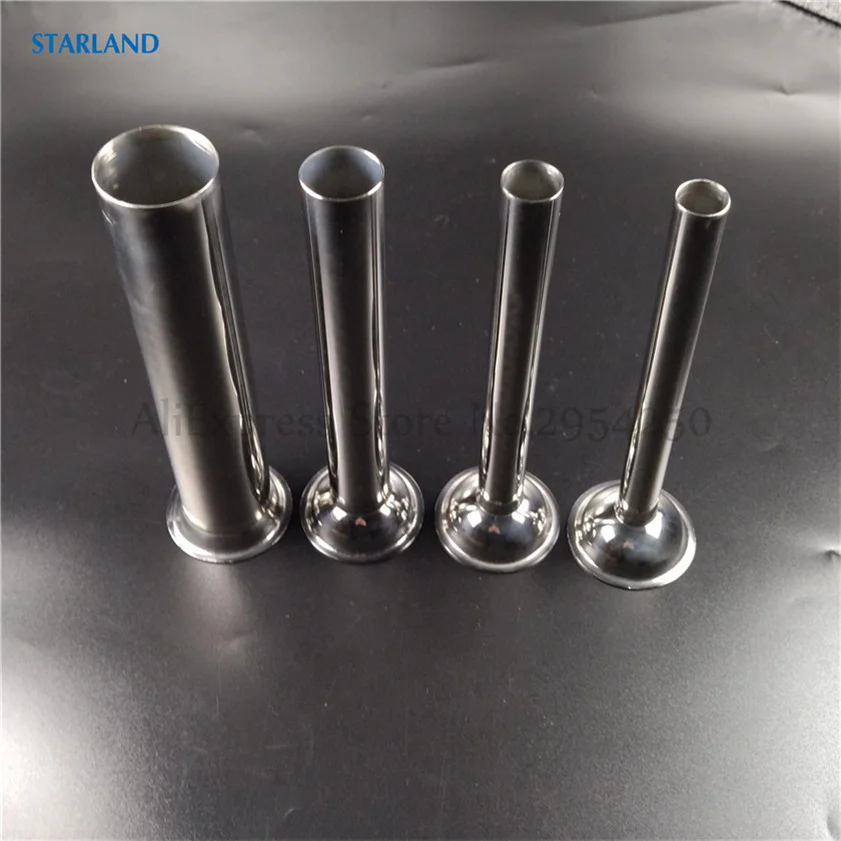 Stainless Steel Funnels Nozzles For Sausage Maker Replacement Fittings Of Sausage Stuffer Machine Food-Grade 4Pcs