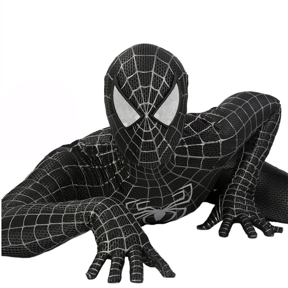 Spiderman Symbiote Raimi Maguire Costume Cosplay Superhero Halloween Costume zentai Jumpsuit Spandex Carnival Party Adult/Kids