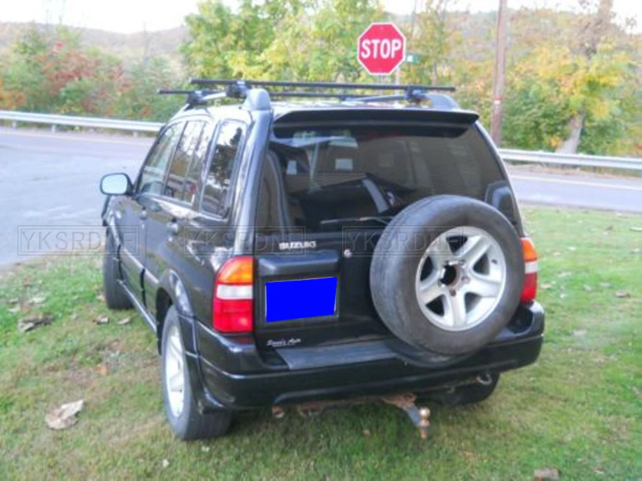 Factory Style Spoiler Wing ABS for 2001-2005 Suzuki Grand Vitara Escudo Spoilers Wing Colorless