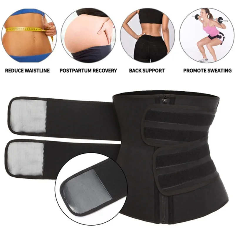 Slimming sheath Women Waist Trainer Neoprene Belt Shapewear Weight Loss Cincher Tummy Control Strap Body Slimming Fat Burning