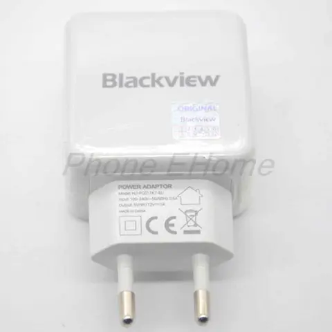 Original Blackview Adapter Portable Charger 12V 1.5A EU Adapter BV9600 Pro BV6800 Pro BV9500 Pro BV9500 BV9000 Pro BV9000 P6000