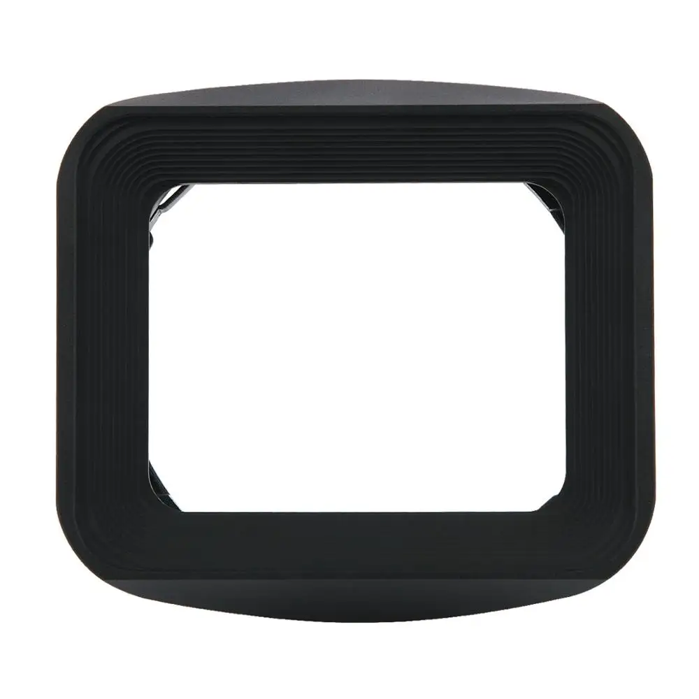 Haoge LH-X23 Square Metal Lens Hood Shade with Cap for Fujifilm XF 23mm F1.4 R xf56mm f1.2 xf 56MM/f1.2 apd lens