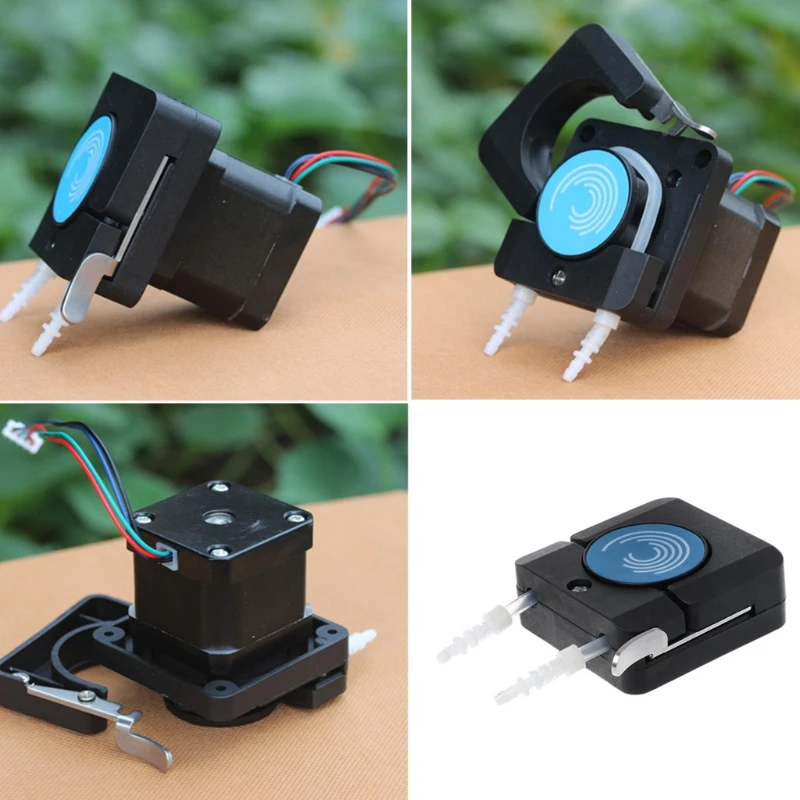 

Mini Peristaltic Pump Head With Tube Small Flow Stepper Motor OEM Package X6HD