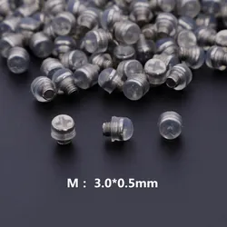 500/1000 PCS 2 sizes Scissor Bumpers Screw-in Scissor silencers 3.0/2.5mm Haircutting Styling Salon Scissors Accessories