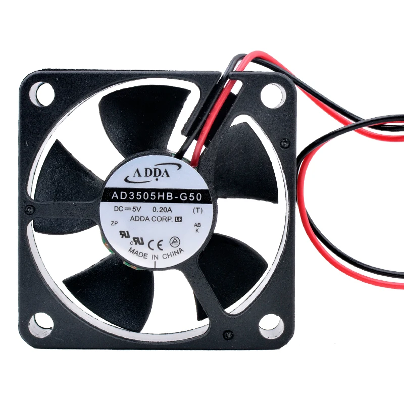 AD3505HB-G50 3.5cm 3510 35mm fan 35x35x10mm DC5V 0.20A double ball large air volume miniature cooling fan