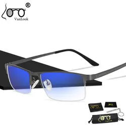 Men's Blue Light Blocking Glasses for Computer Eyeglasses Blaulicht Gaming Protection Blue Ray Goggles Anti Radiation Antiglare