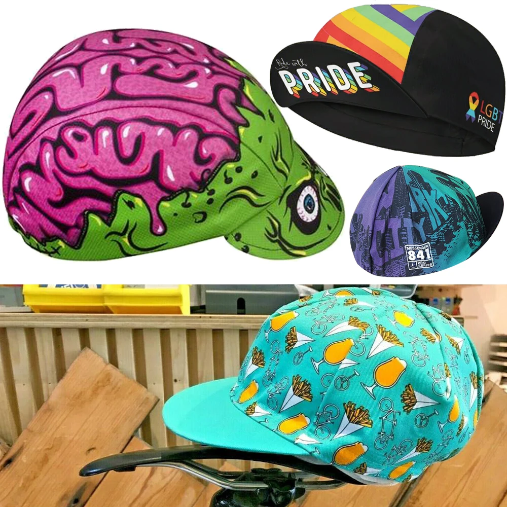 

New Cycling Caps Ride Bike Hat One Size Fits Most